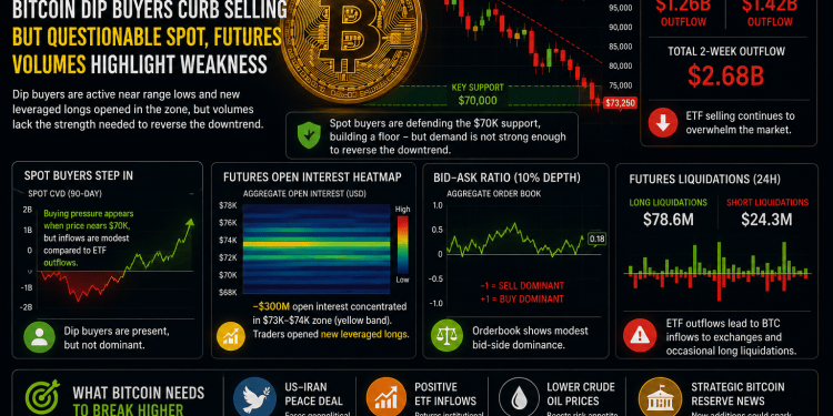 Bitcoin Buyers Are Defending the Dip, But the Market Still Looks Fragile