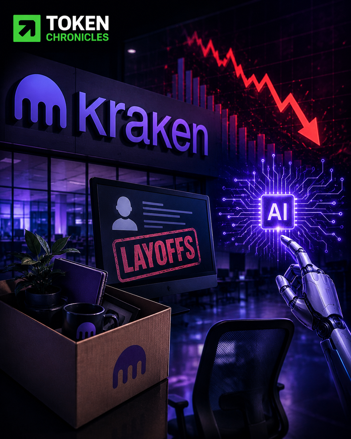 Kraken Cuts 150 Jobs as AI Adoption Reshapes Crypto Industry Operations