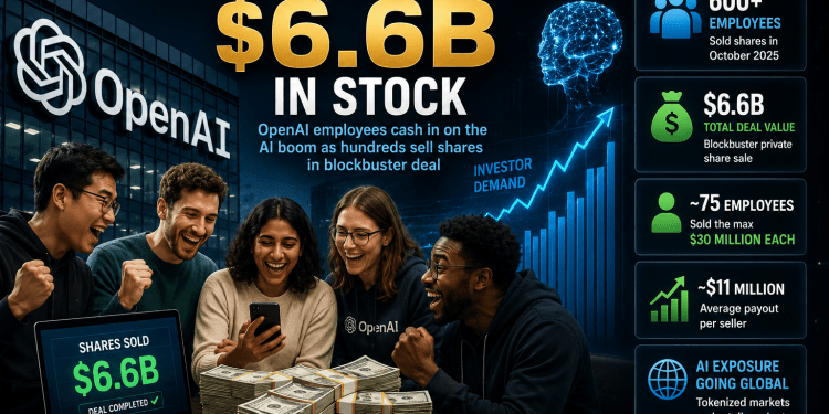 AI workers just sold $6.6B in stock
