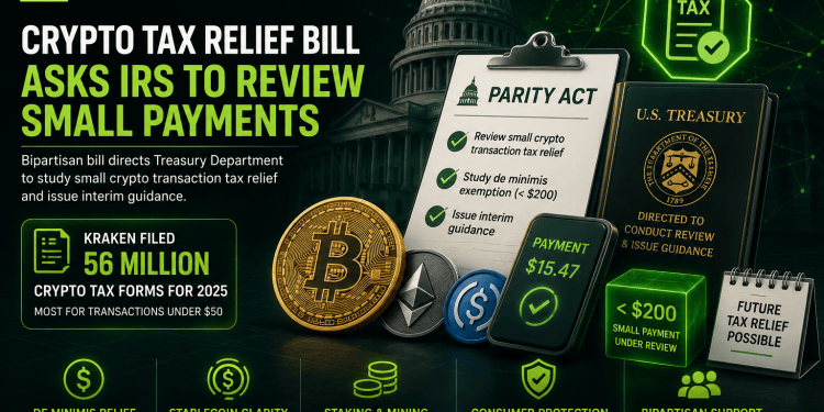 New Crypto Tax Bill Pushes IRS To Reevaluate Rules For Small Transactions