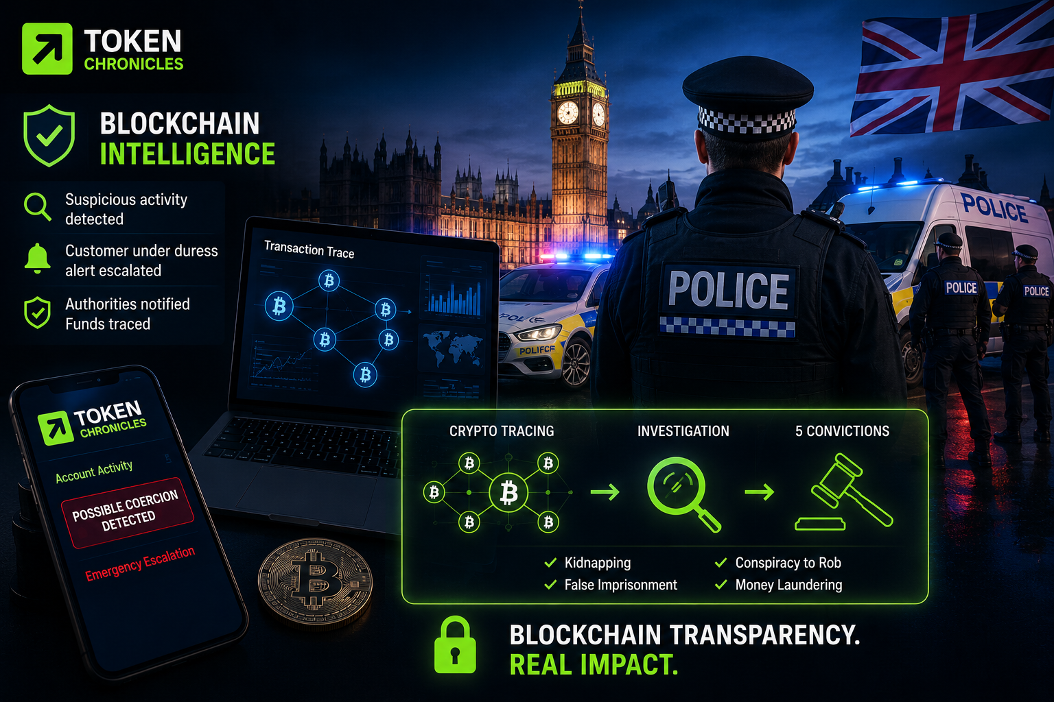 Coinbase Assisted UK Police in Solving Kidnapping and Crypto Theft Case
