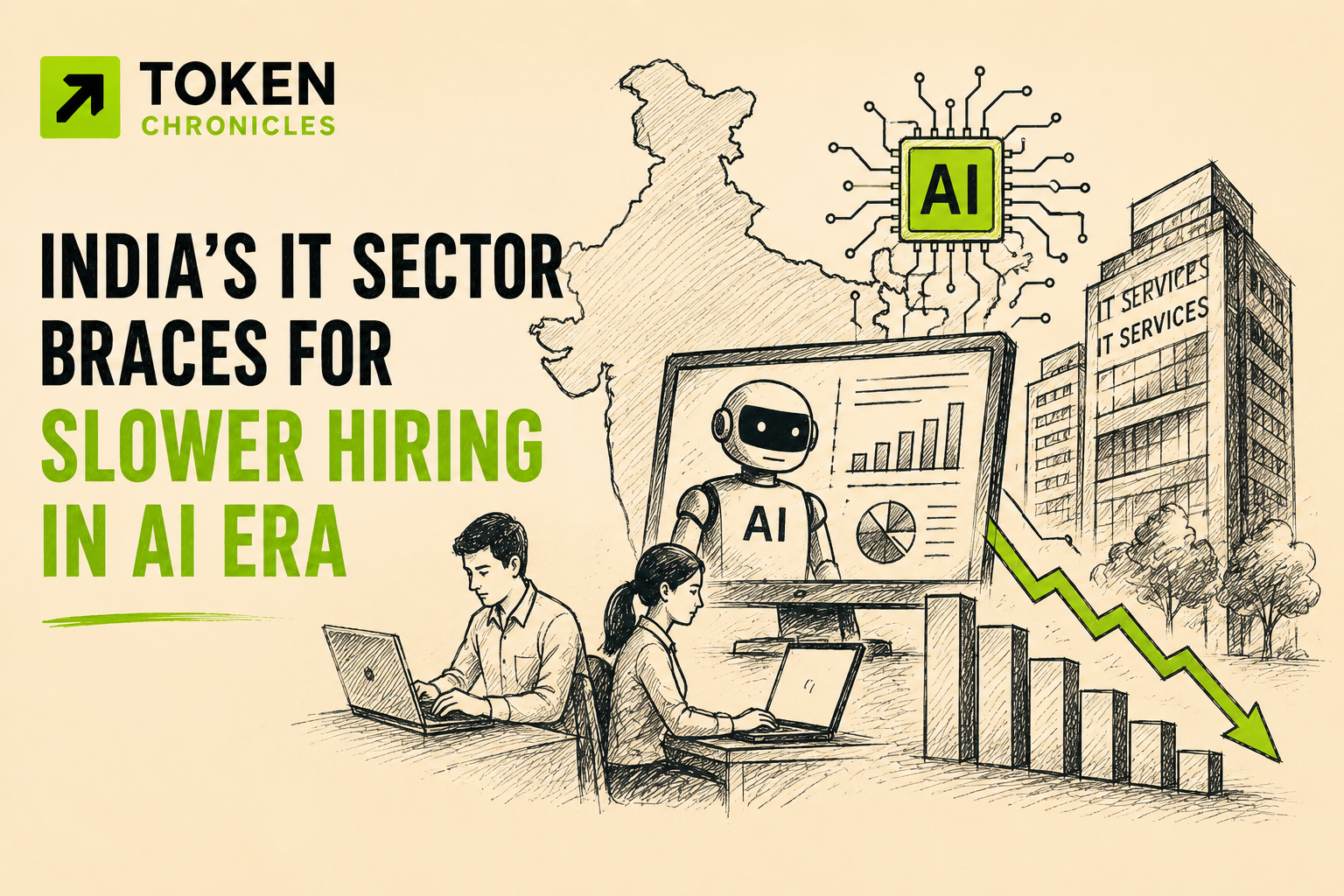 India’s IT Industry Enters the AI Era as Hiring Growth Slows and Automation Accelerates