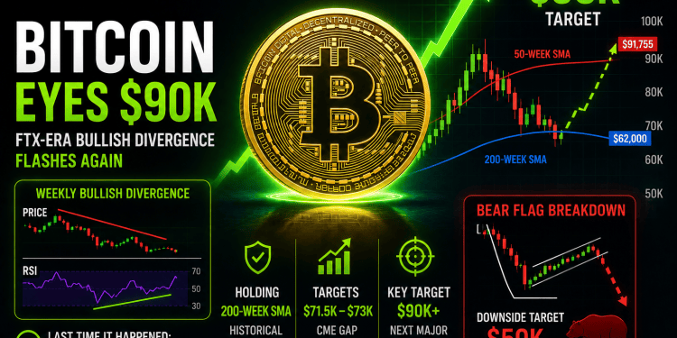 Bitcoin Targets $90,000 as Rare FTX-Era Bullish Signal Reappears