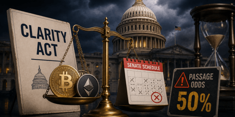 CLARITY Act Faces Uncertain Future as Senate Delays Slow Crypto Legislation