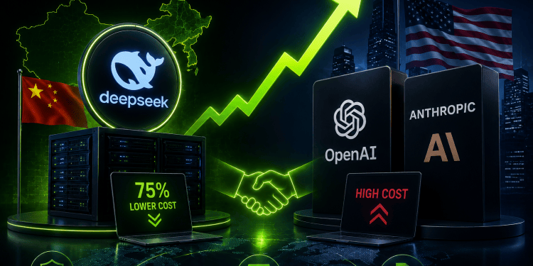 DeepSeek Gains Ground in U.S. Enterprise AI Market as Businesses Seek Lower-Cost Alternatives
