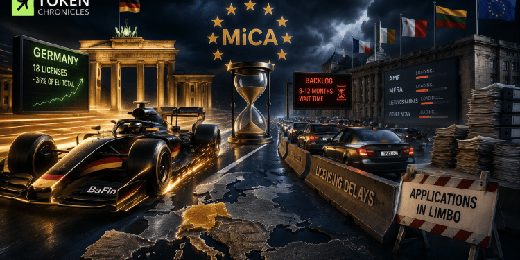 Germany Pulls Ahead as MiCA Licensing Delays Leave Much of Europe Behind