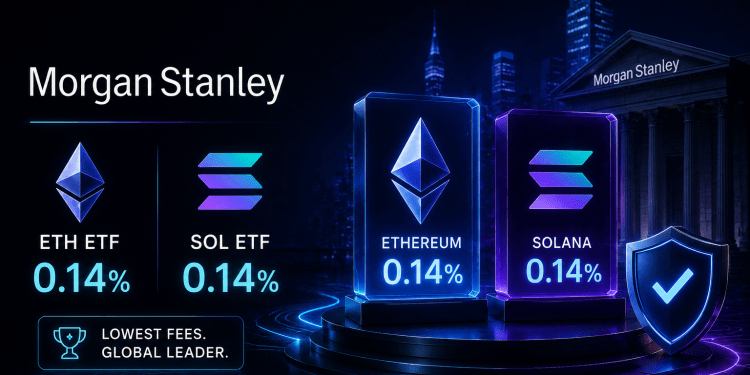 Morgan Stanley Unveils Ultra-Low Fees for Proposed Ethereum and Solana ETFs