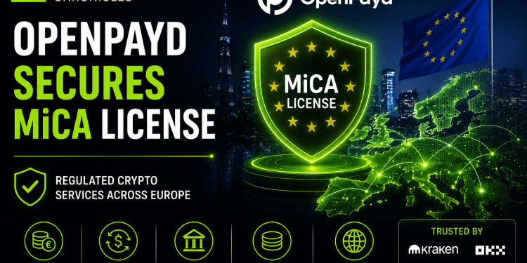 OpenPayd Secures MiCA License, Expanding Stablecoin Infrastructure Across Europe