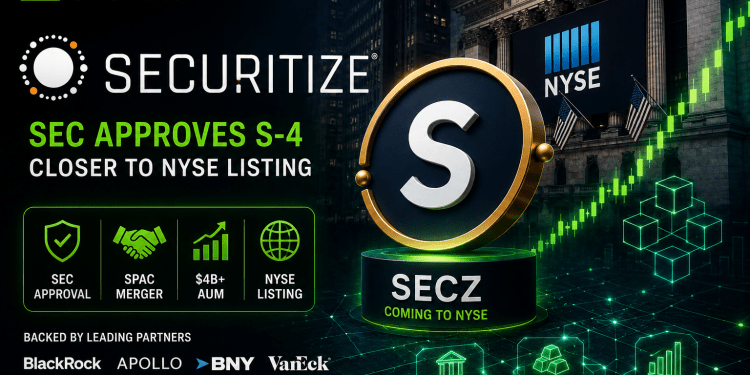 Securitize Moves Closer to NYSE Debut After Major SEC Approval