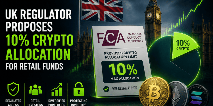UK Regulator Considers Opening Retail Funds to Crypto Exposure in Major Policy Shift