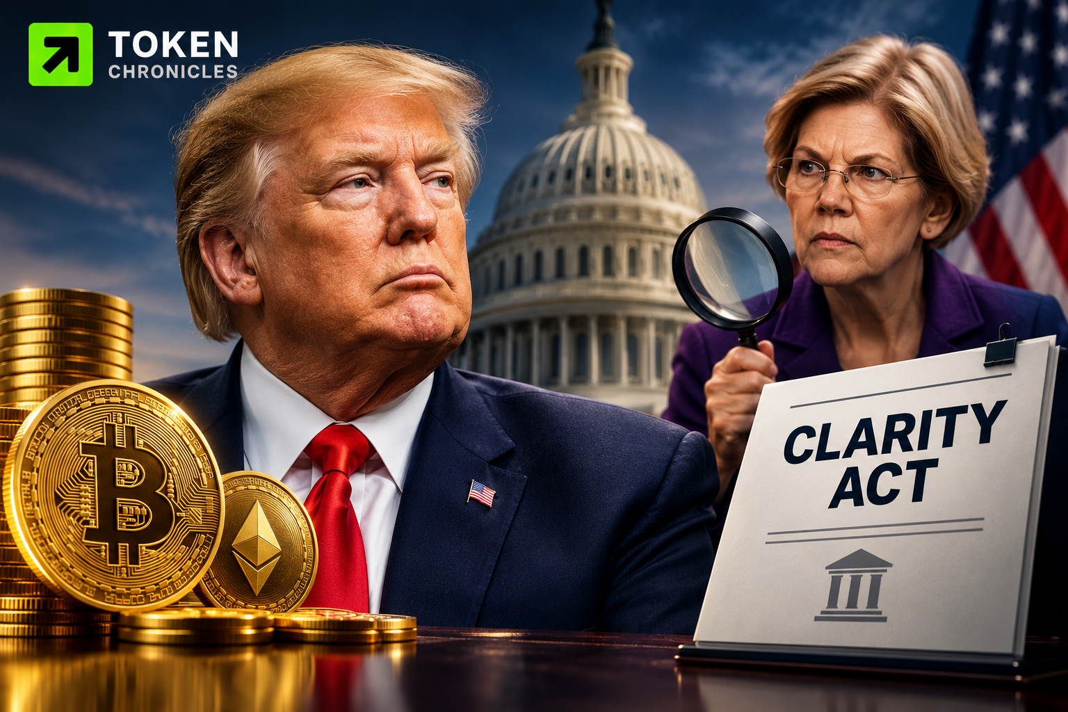 Trump’s $1.4B crypto income faces fresh scrutiny as Senate debates CLARITY Act