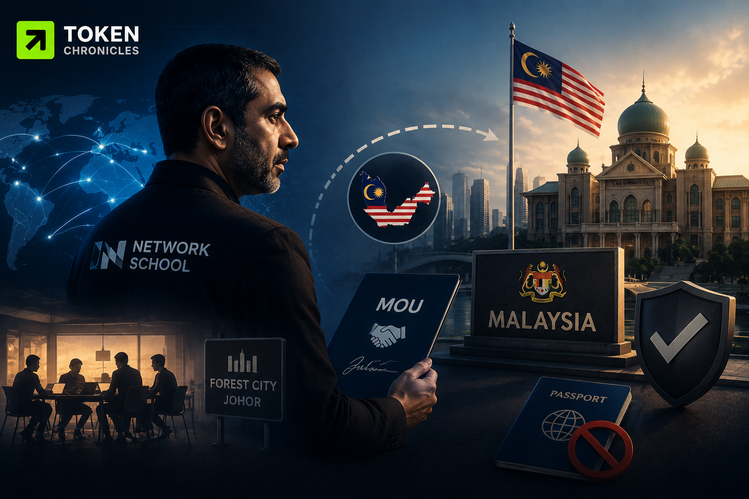 Balaji Srinivasan seeks Malaysia agreement, pauses $122M expansion amid network school probe