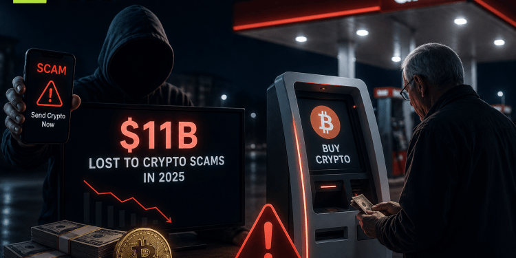 Americans lost more than $11 Billion to crypto scams in 2025 as Bitcoin ATM fraud surges