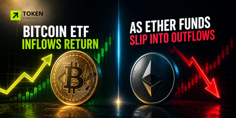 Bitcoin ETF Inflows Return as Ether Funds Slip Into Outflows
