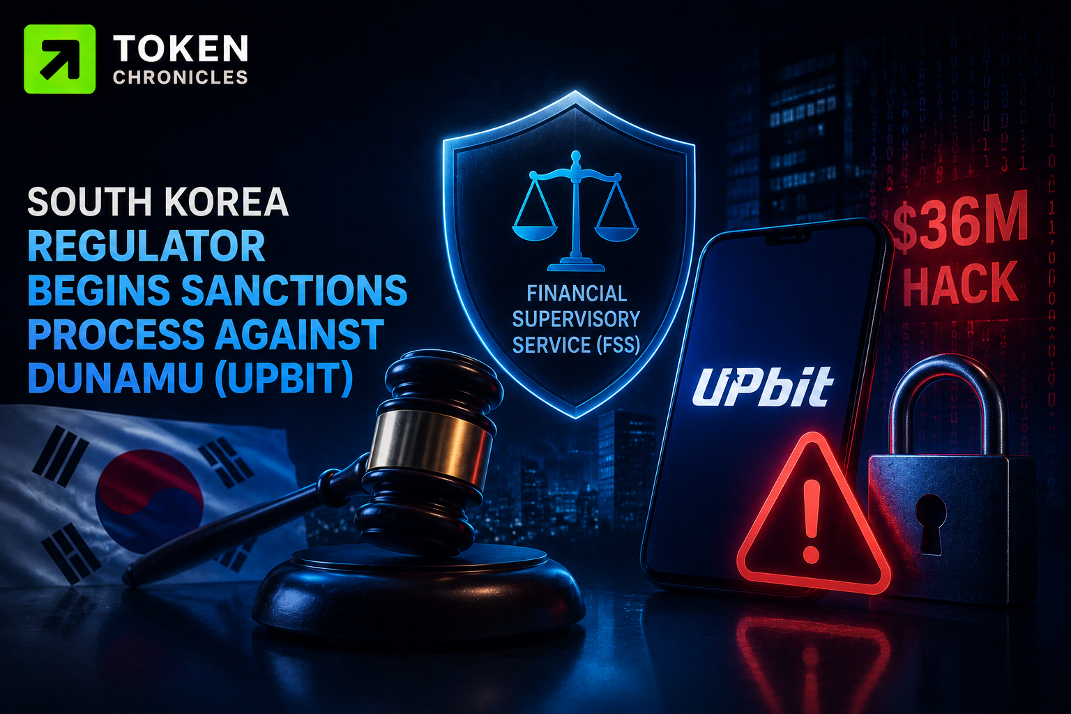 South Korean regulator begins sanctions process against Upbit Operator Dunamu over $36M hack