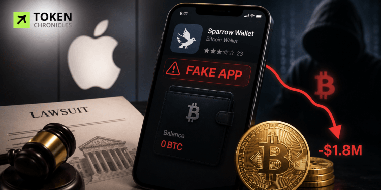Apple Sued After Users Lose $1.8 Million to Fake Bitcoin Wallet App