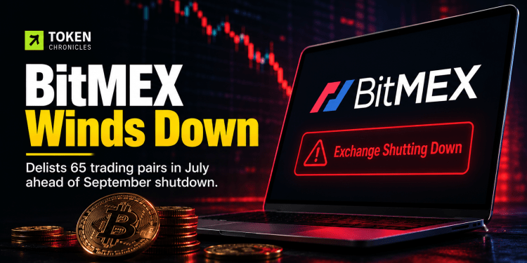 BitMEX accelerates delistings ahead of September exchange shutdown