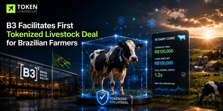 B3 Registers First Tokenized Livestock Financing Deal, Bringing Blockchain to Brazilian Agriculture