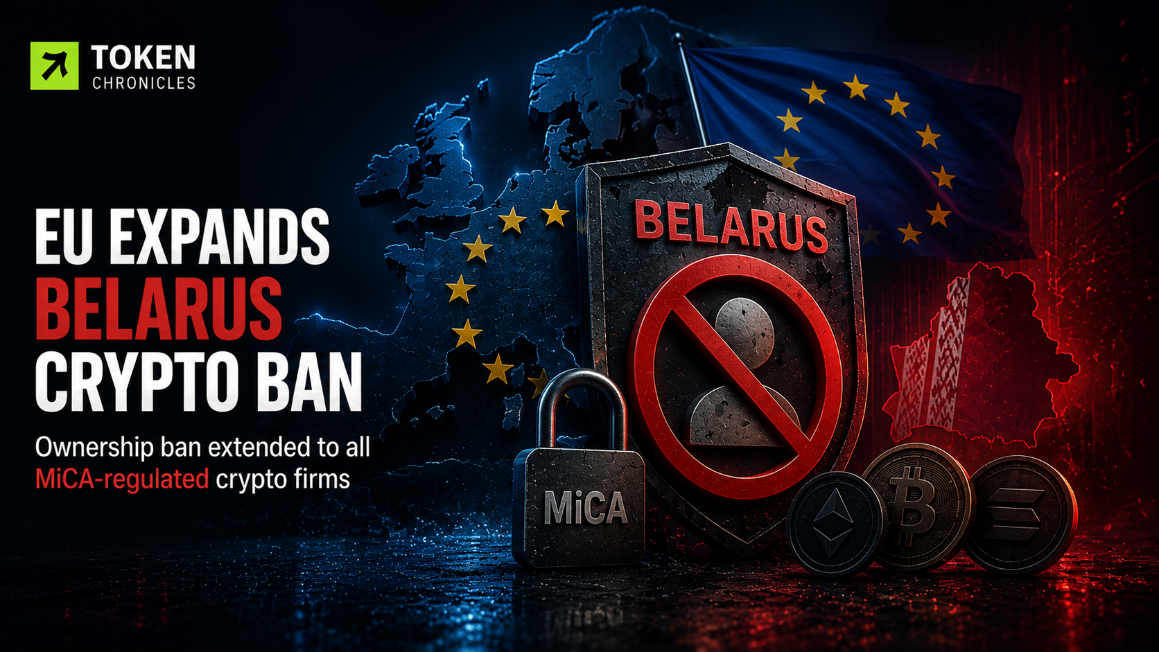 EU expands Belarus Crypto restrictions Under MiCA as sanctions tighten