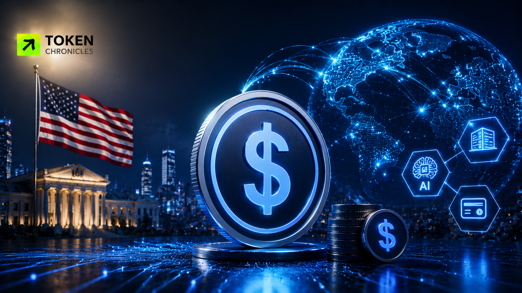 AI Economy Could Reinforce Dollar Stablecoin Dominance, AMRO Economists Warn