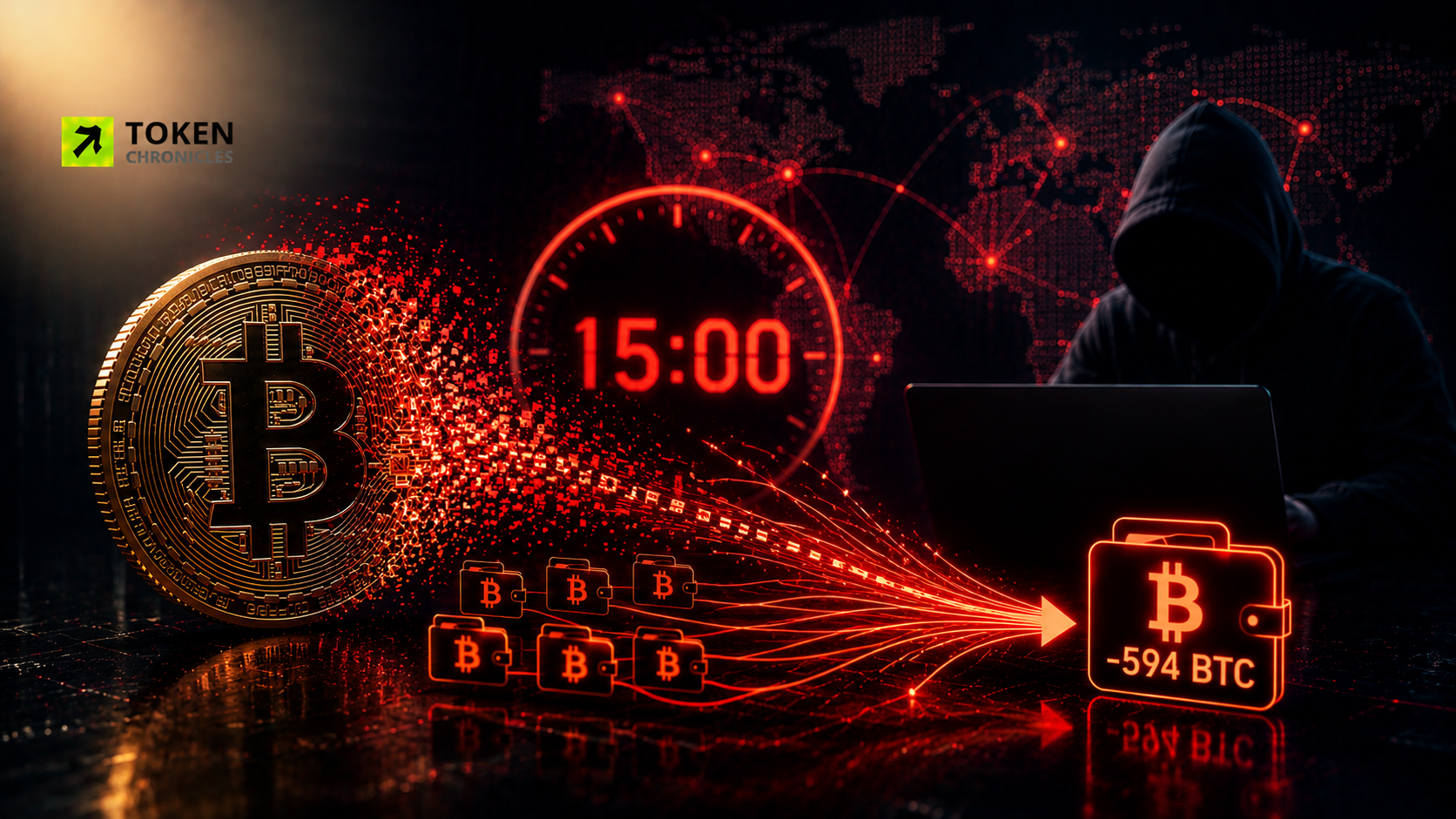 594 Bitcoin Drained in 15 Minutes as Investigators Probe Possible Weak-Key Vulnerability