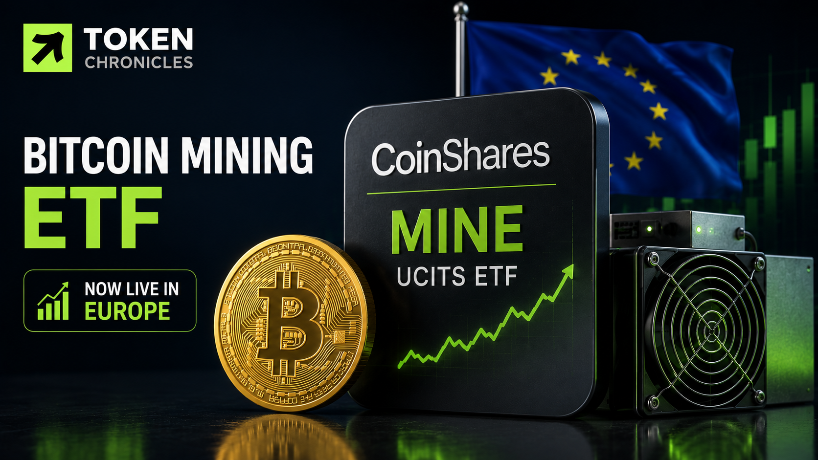 CoinShares expands in Europe with new Bitcoin mining UCITS ETF