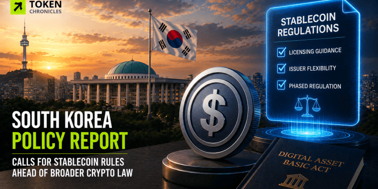 South Korea Policy Report Calls for Stablecoin Rules Ahead of Broader Crypto Law