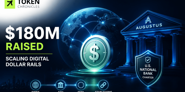 Augustus raises $180M at $1 Billion Valuation to build global digital dollar banking infrastructure