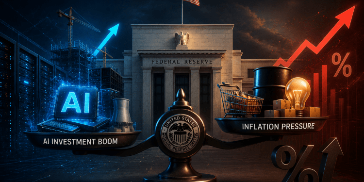 AI Investment boom adds new inflation pressure, complicating the Federal Reserve’s Interest Rate outlook