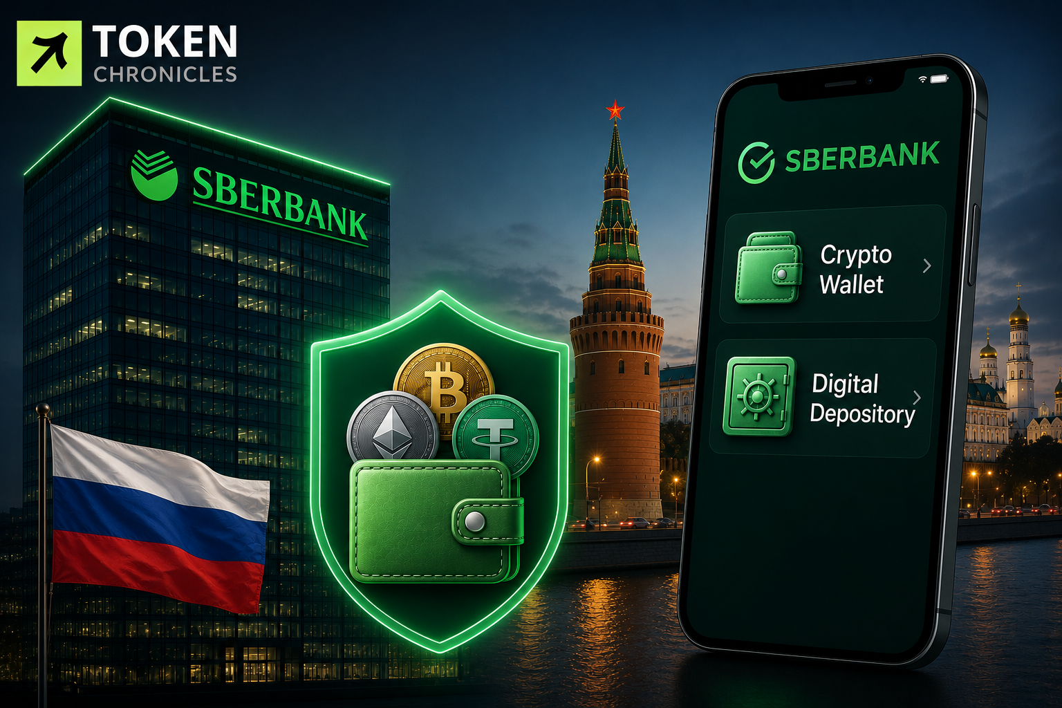 Sberbank to Launch Crypto Wallet as Russia Opens Regulated Digital Asset Market