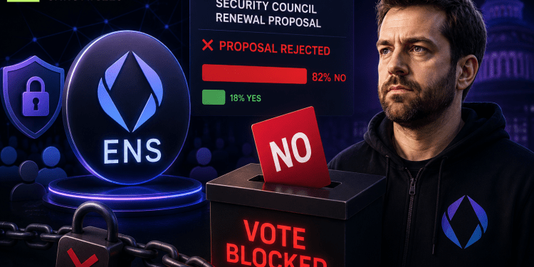 ENS Governance Vote Sparks Debate After Co-Founder Blocks Security Council Renewal