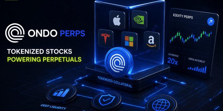 Ondo Perps Launches Tokenized Stocks as Collateral, Bringing Wall Street-Style Trading Onchain