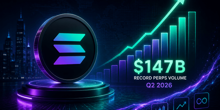 Solana Perpetual Futures Volume Surges to Record $147 Billion in Q2 2026
