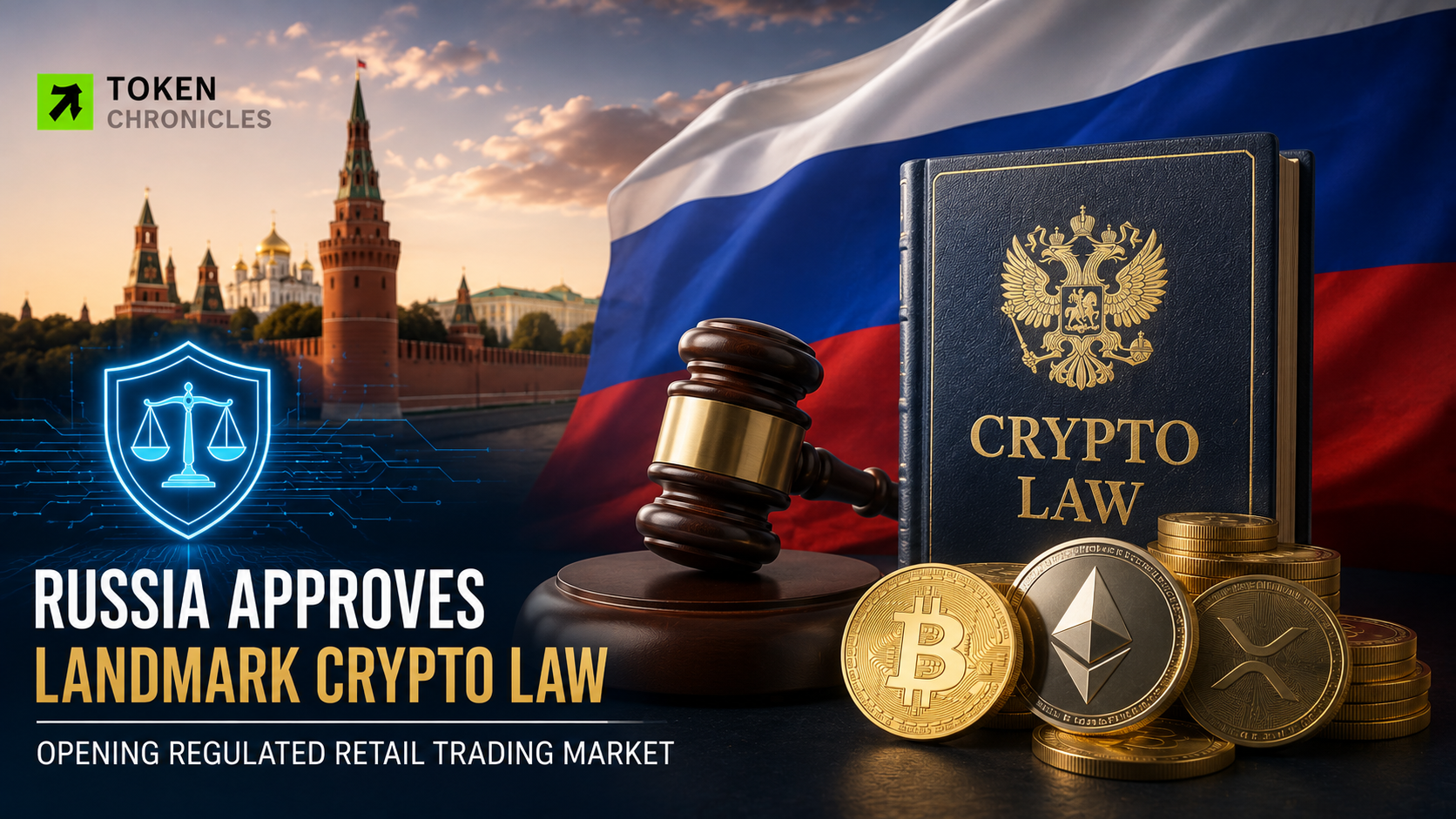 Russia Approves Landmark Crypto Law, Opening Regulated Retail Trading Market