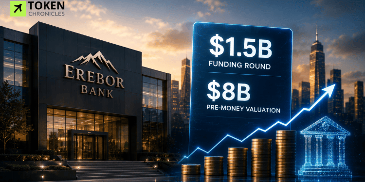 Erebor Bank Nears $1.5 Billion Funding Round at $8 Billion Pre-Money Valuation