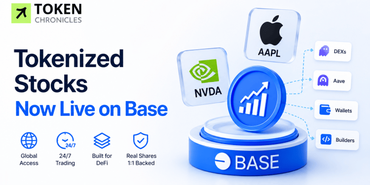 Tokenized Stocks Go Live on Base, Opening New Paths for DeFi Builders