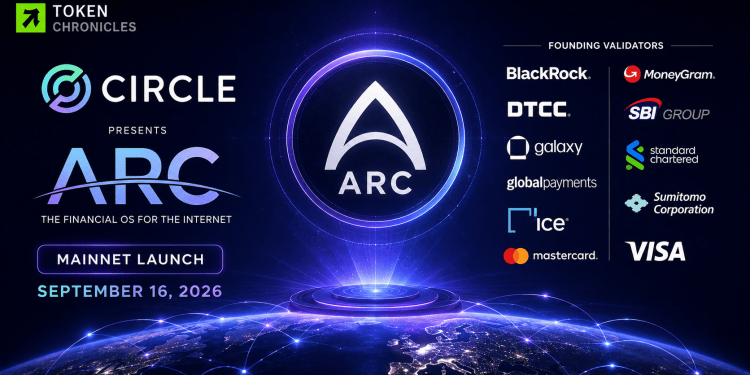 Circle Unveils Founding Validators and Major Institutional Partners for Arc Ahead of September Mainnet Launch