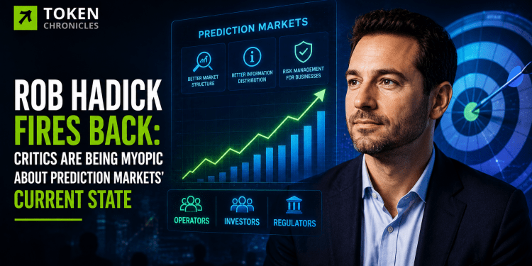 Rob Hadick Pushes Back on Critics, Says Prediction Markets Are Still Evolving