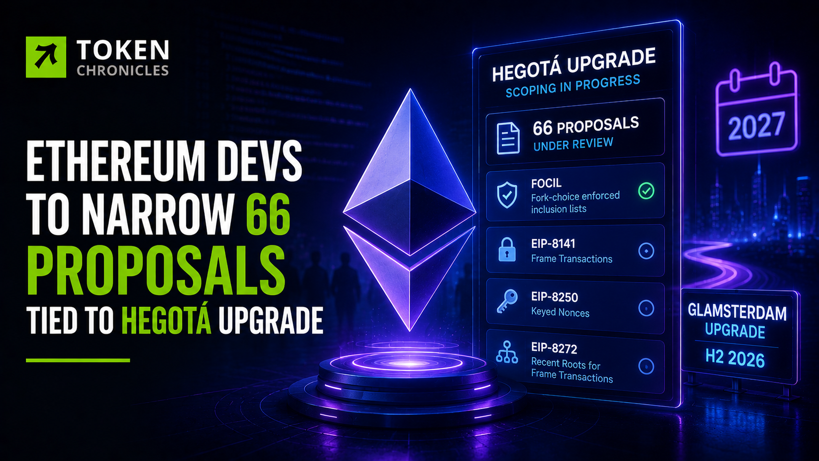 Ethereum Developers Review 66 Proposals for Next Hegotá Upgrade