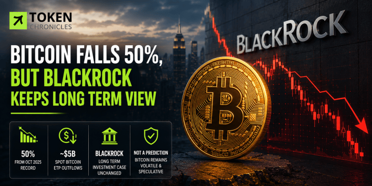 Bitcoin Falls 50%, but BlackRock Maintains Its Long-Term Investment Case