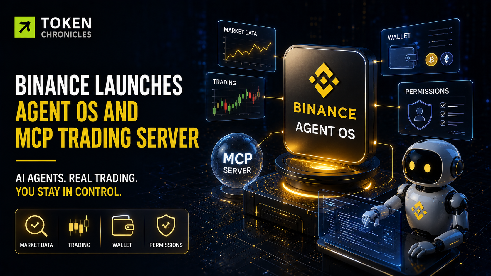 Binance Launches Agent OS and MCP Server to Enable AI-Powered Crypto Trading