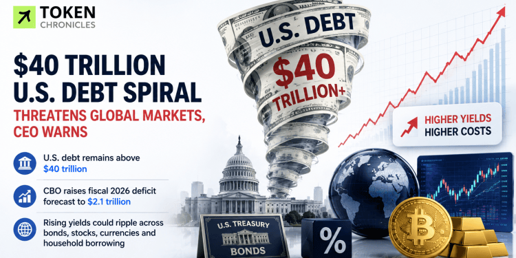 U.S. Debt Surpasses $40 Trillion as Rising Interest Costs Raise Global Market Risks