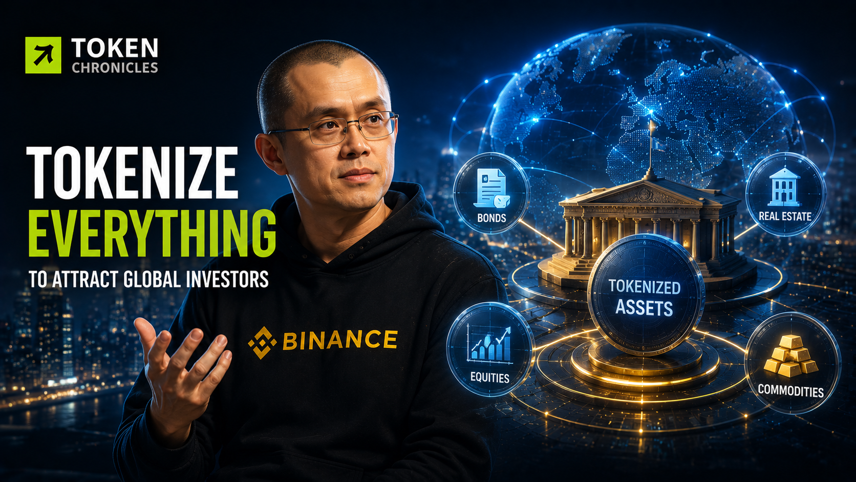 Binance Founder CZ Calls for Tokenization to Attract Global Capital