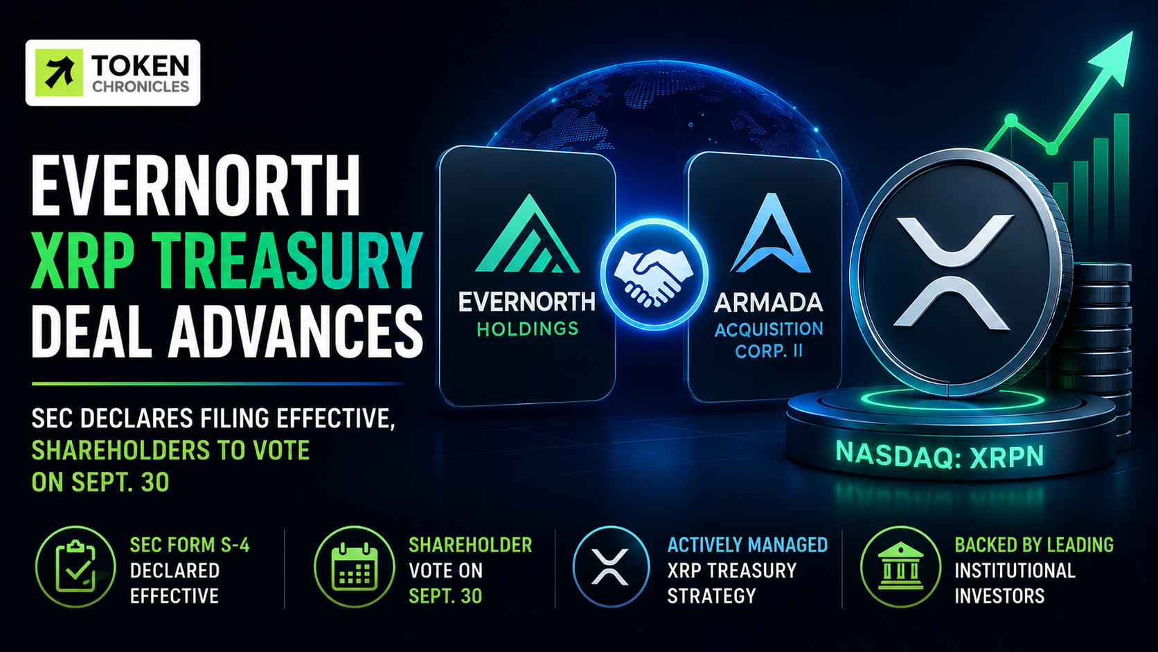 Evernorth XRP Treasury Merger Moves Forward After SEC Filing Takes Effect