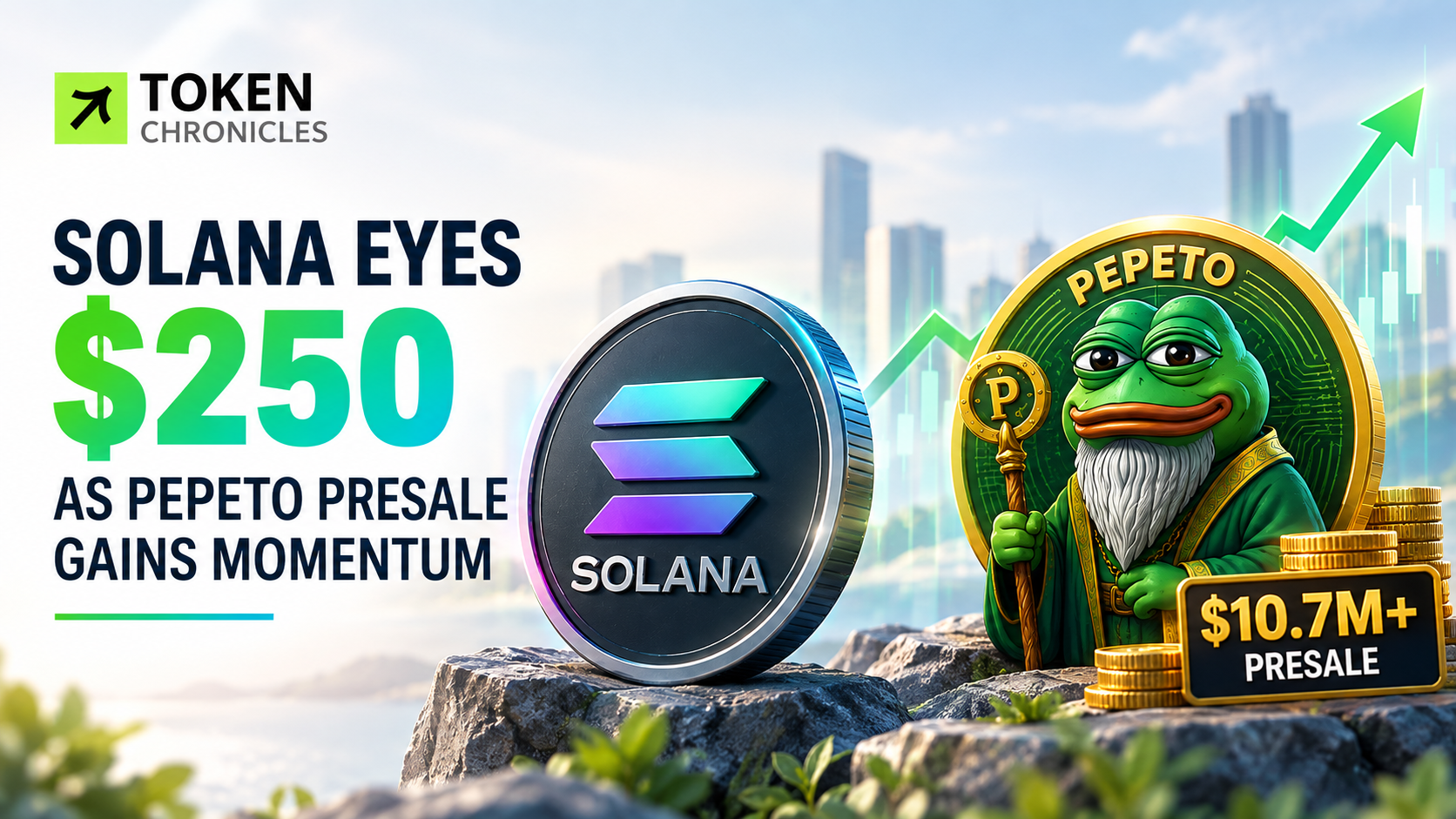 Solana Upgrade Boosts Network Outlook as SOL Targets $250, While Pepeto Presale Draws Attention