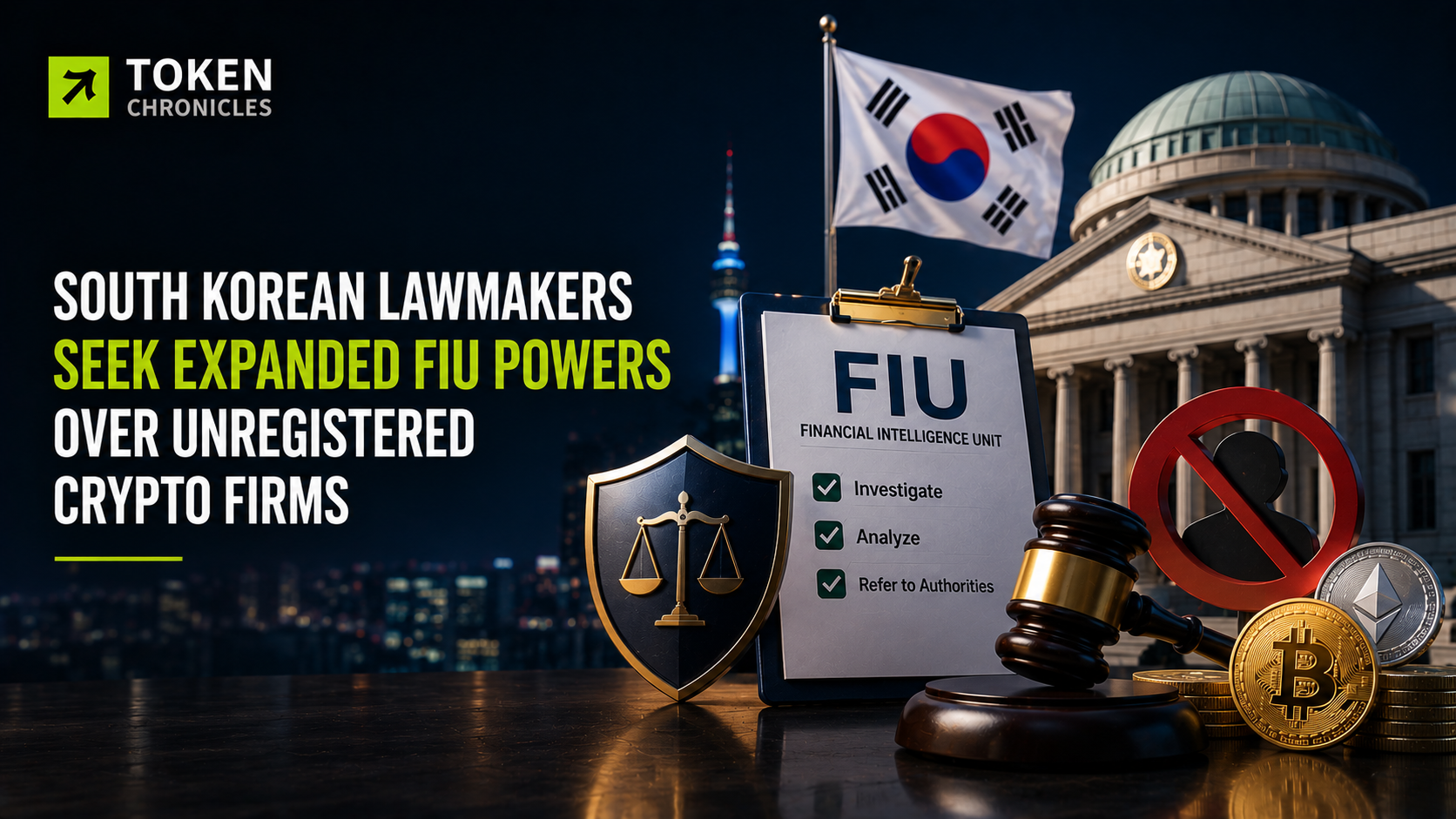 South Korean Lawmakers Seek Broader FIU Powers to Pursue Unregistered Crypto Firms