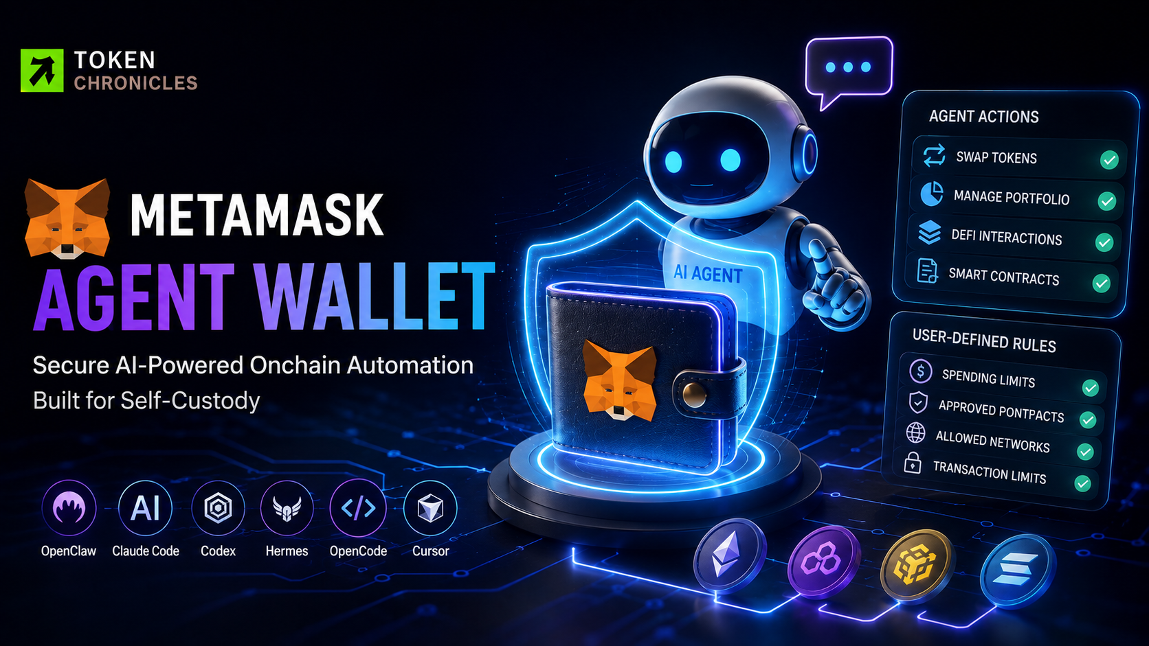 MetaMask Launches Agent Wallet, Bringing Secure AI-Powered Onchain Automation to Self-Custody