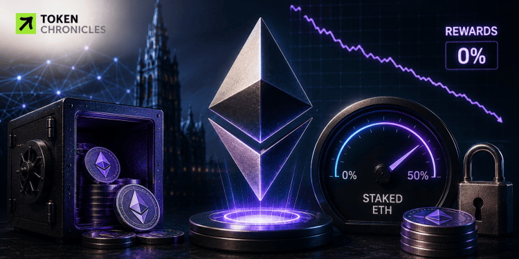 Ethereum’s Next Staking Debate: Could ETH Rewards Fall to Zero at 50% Staked?