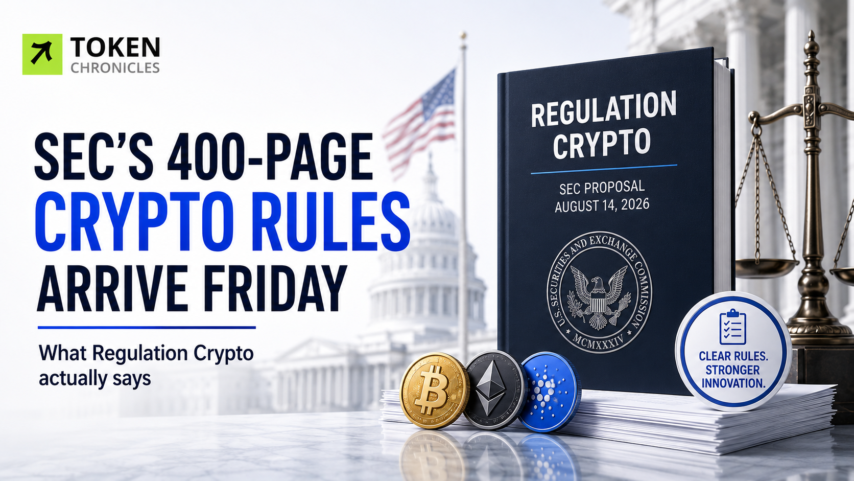 SEC’s “Regulation Crypto” Proposal Could Reshape U.S. Token Rules