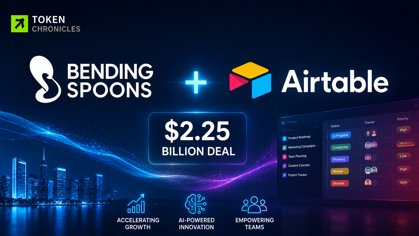 Bending Spoons to Acquire Airtable in $2.25 Billion Deal, Expanding AI Productivity Portfolio